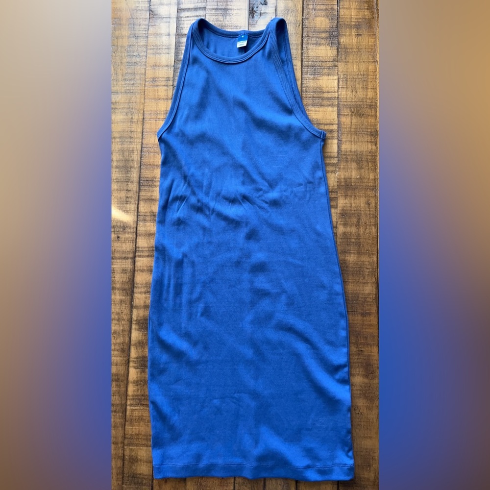 Old Navy Fitted Sleeveless Rib-Knit Mini Dress